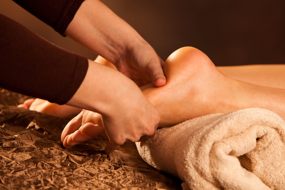 terapia de reflexologia